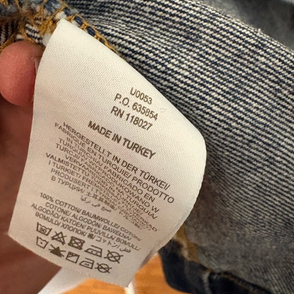 Boden blue denim button-up jacket - Picture 6 of 14